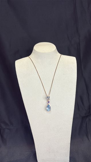Collana Domar Donna in Argento Cristallo COAR-23-280 - COAR-23-280